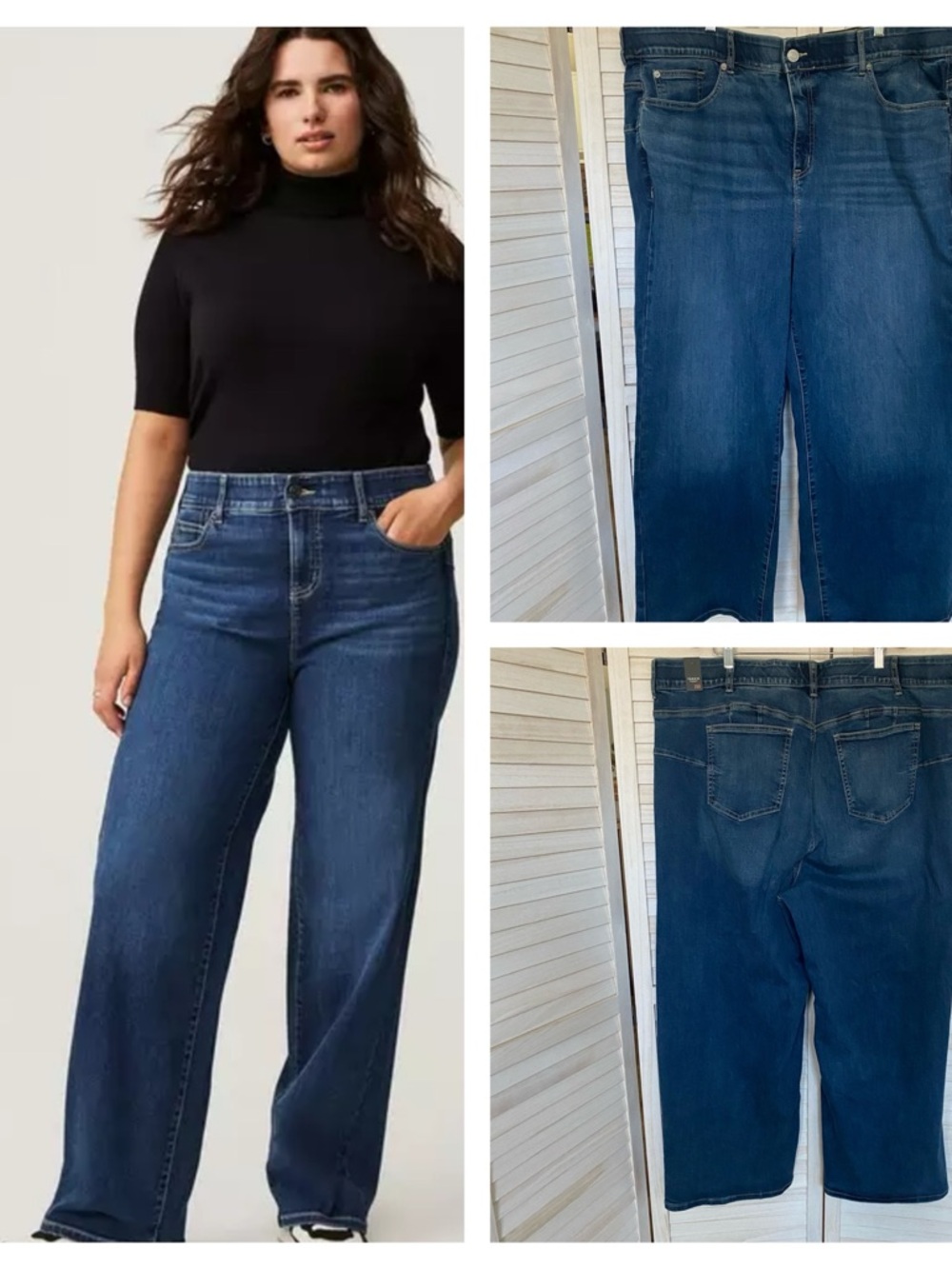 Torrid Bombshell Wide Leg Super Soft Jean Torrid SZ 26. NWT